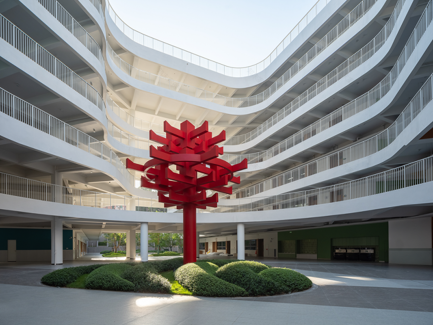 华中师范大学东莞东城学校景观设计丨中国东莞丨里表都会(北京)规划设计咨询有限公司-44