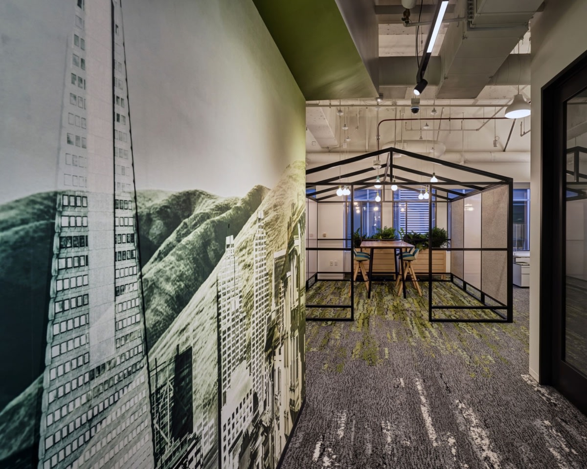 自然元素融入科技公司办公室设计丨美国丨ASD | SKY-28