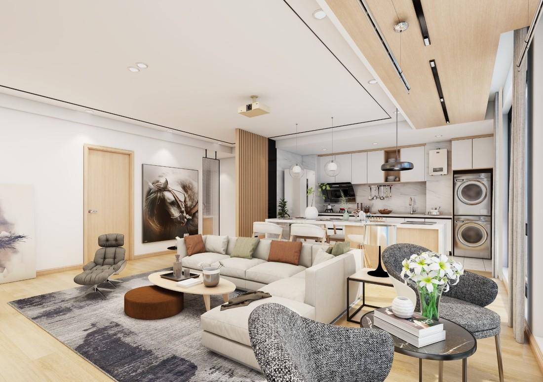 
现代极简|一种极致的简约风格，温暖又大气 -19