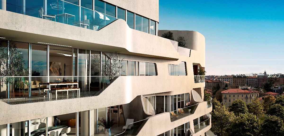 米兰城市生活区 · 扎哈·哈迪德建筑事务所的高能城市入口-22