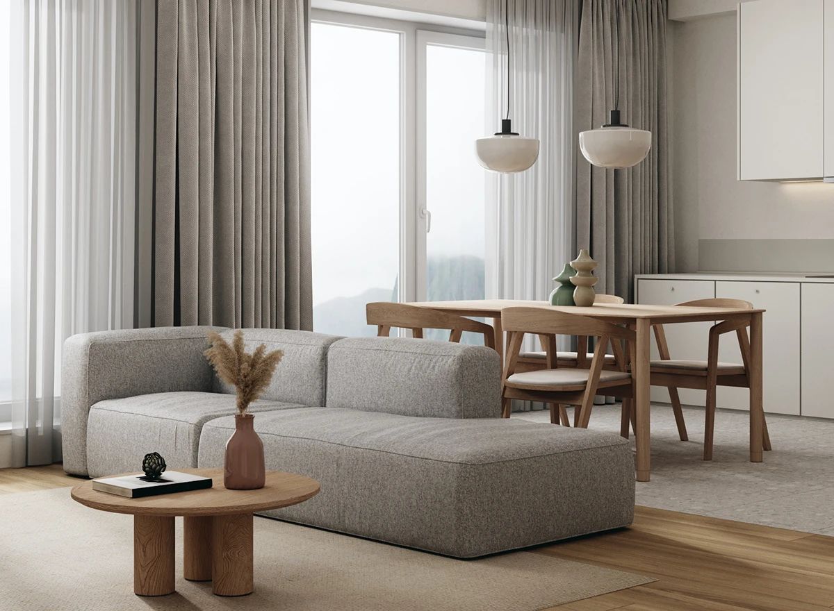 现代简约素雅的居住空间丨Artem Rechitsky-9