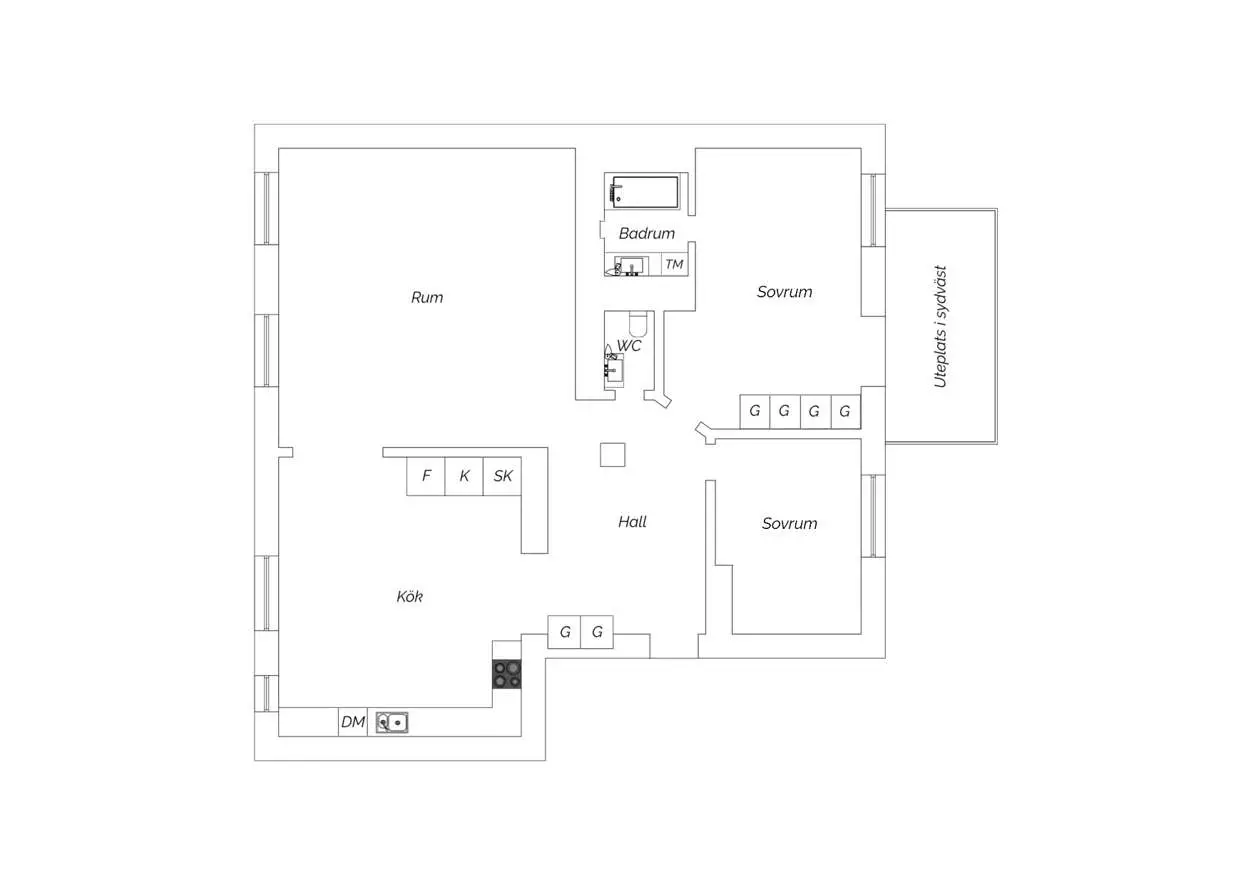 斯德哥尔摩经典家庭公寓 | 色彩斑斓的复古风情-20