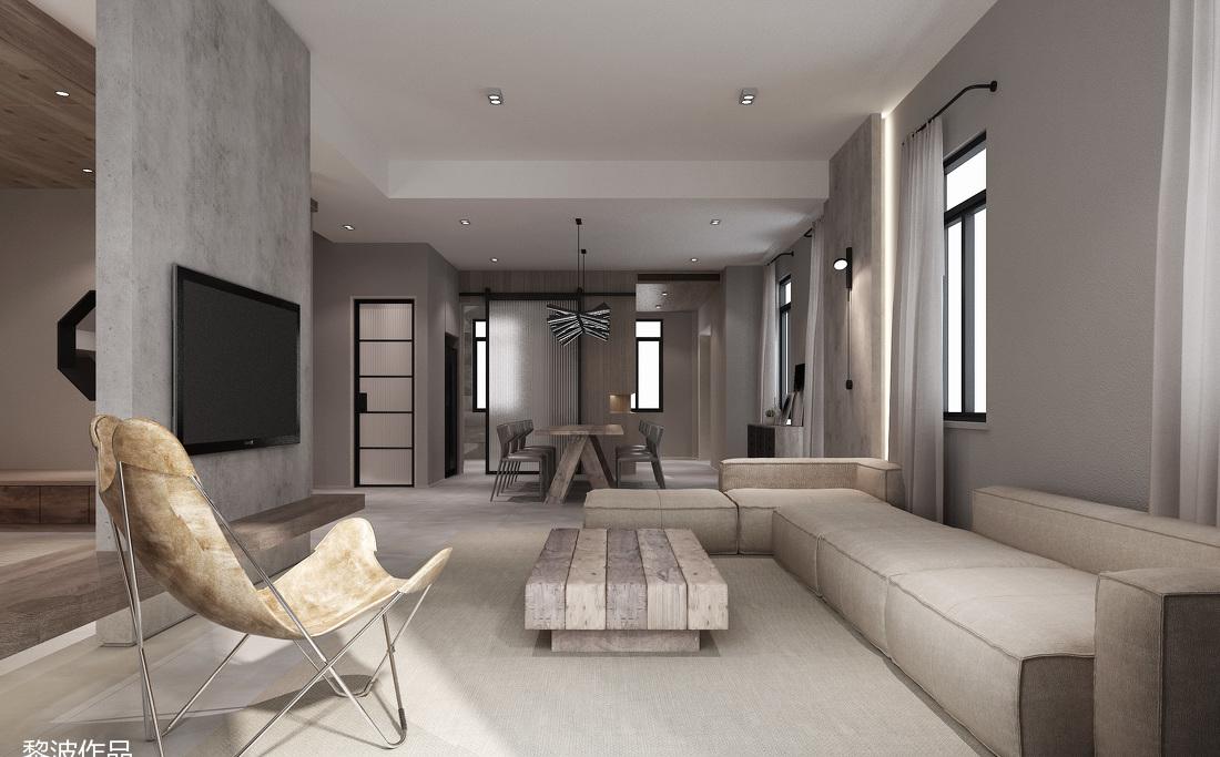 黎波设计作品 | 自然漫步，现代写意空间-0