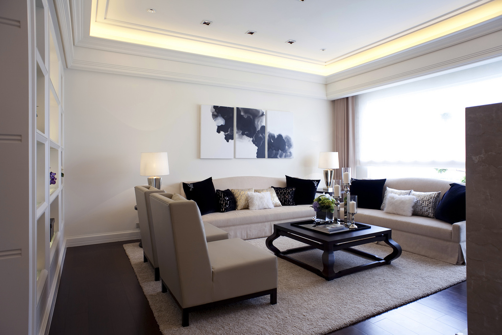 豪华别墅 现代风格摩根设计 景上河样板房-10