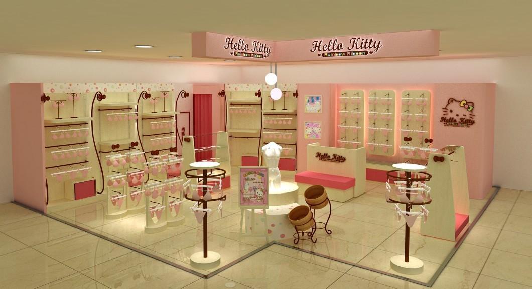 
HELLO KITTY 内衣店设计 -2