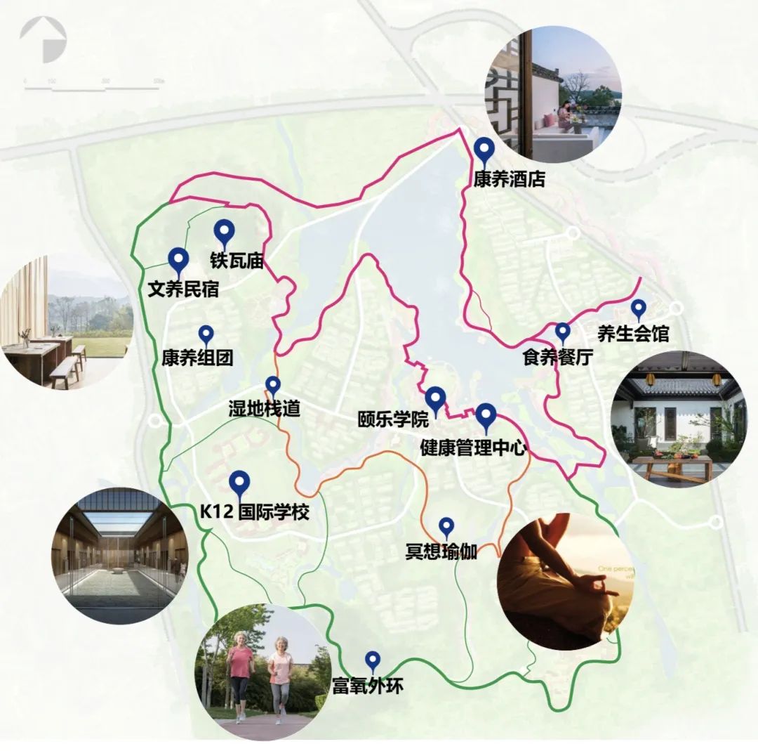 青岛桃李春风小镇 | 田园牧歌与尧王山水的空间叙事-112