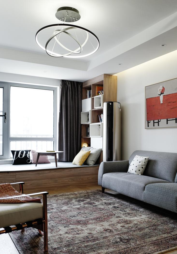 北京 86㎡新中式家居,与父母共享的温馨空间-13