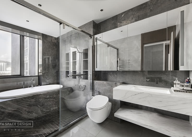 《至简至素，自然和谐共生》新天鹅堡二期270㎡，新中式风格-17