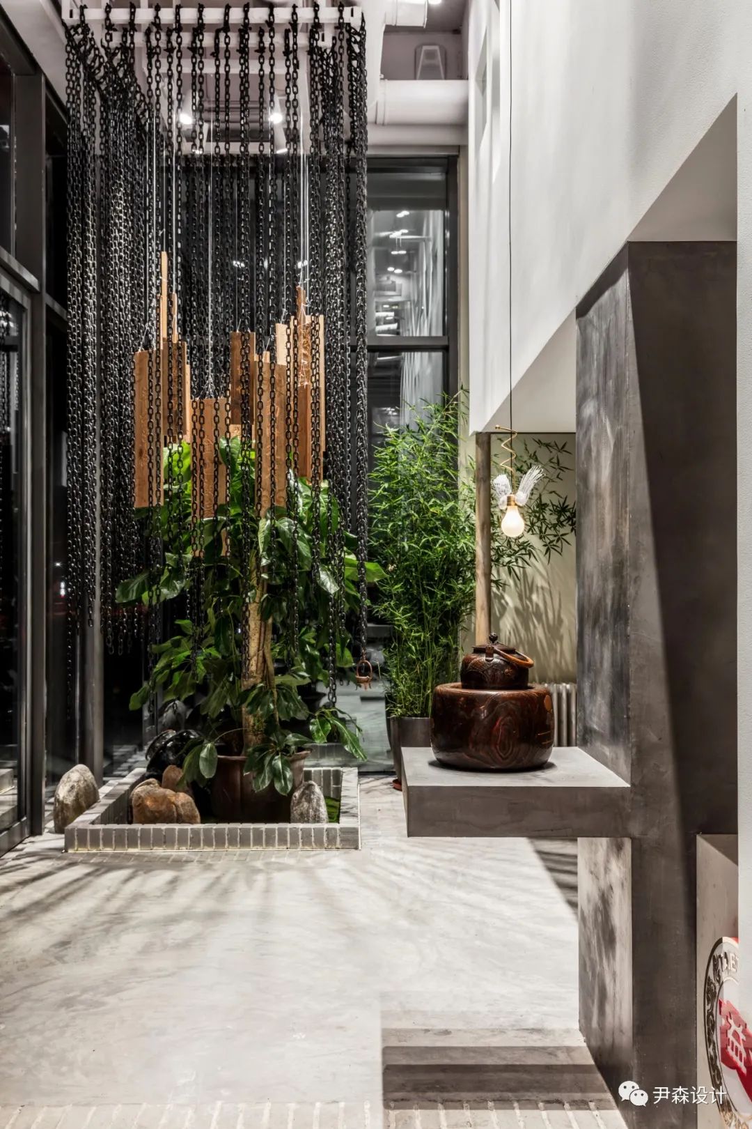 太原万象城大益茶体验馆 | 光与建筑的完美融合-25