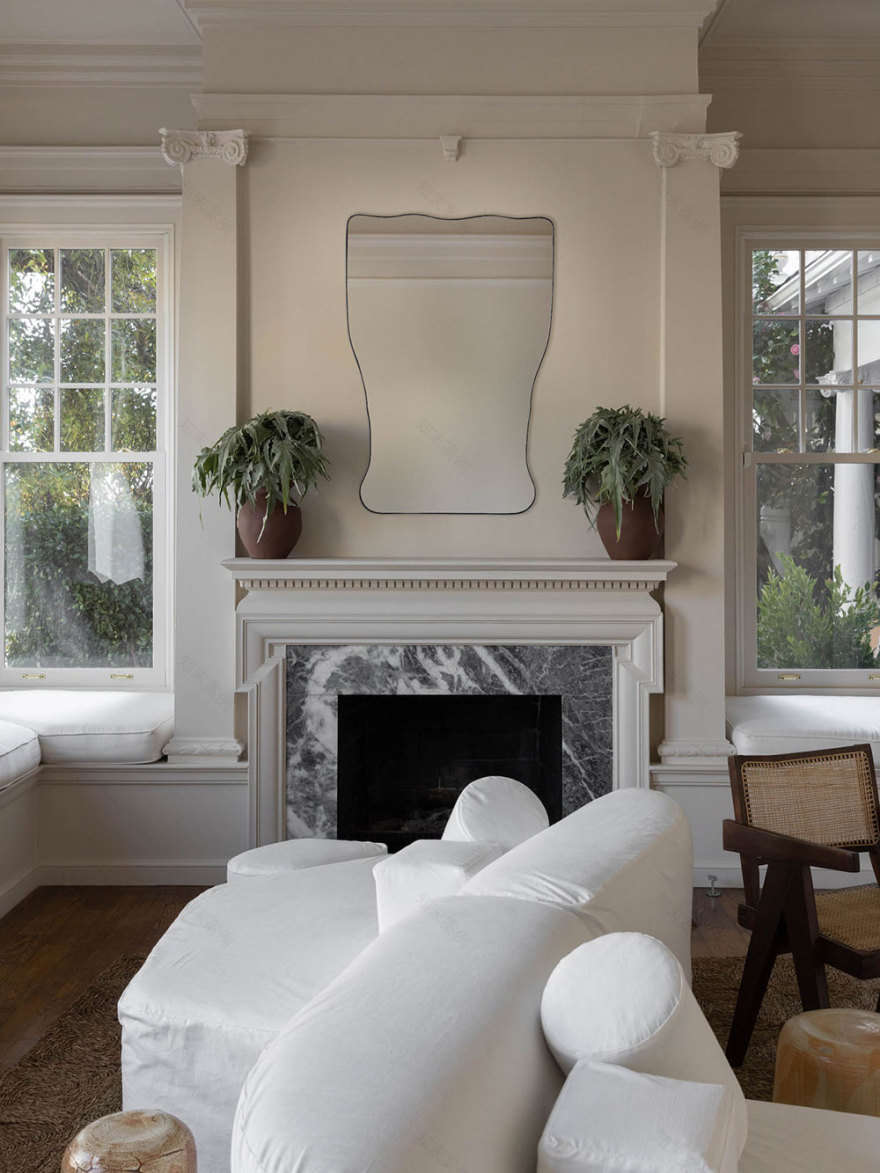 旧金山轻盈现代的百年镇屋改造-9