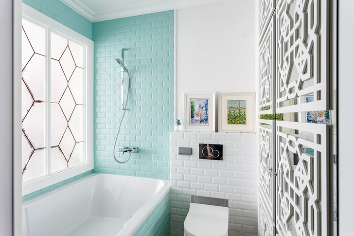 莫斯科彩色家庭公寓设计-15