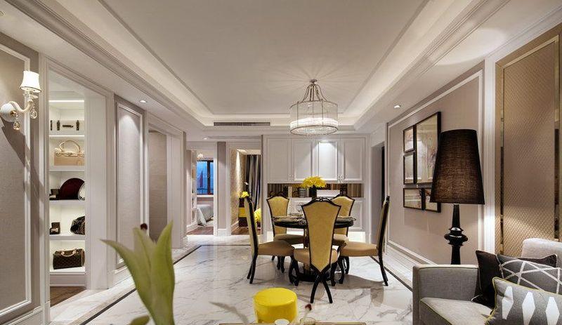 山西金域王府现代新古典小三居设计-34