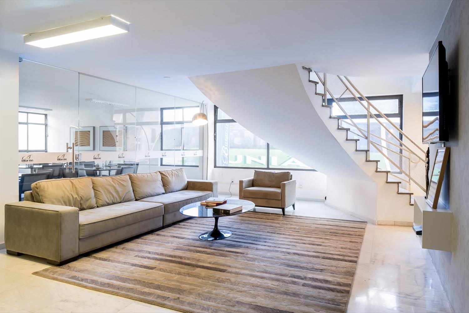 巴西 Bittar Inn 酒店大堂设计-1