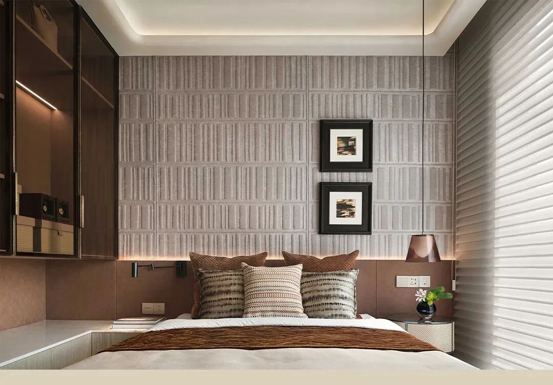 上海334㎡轻奢复古风样板间丨中国上海丨紫香舸设计-48