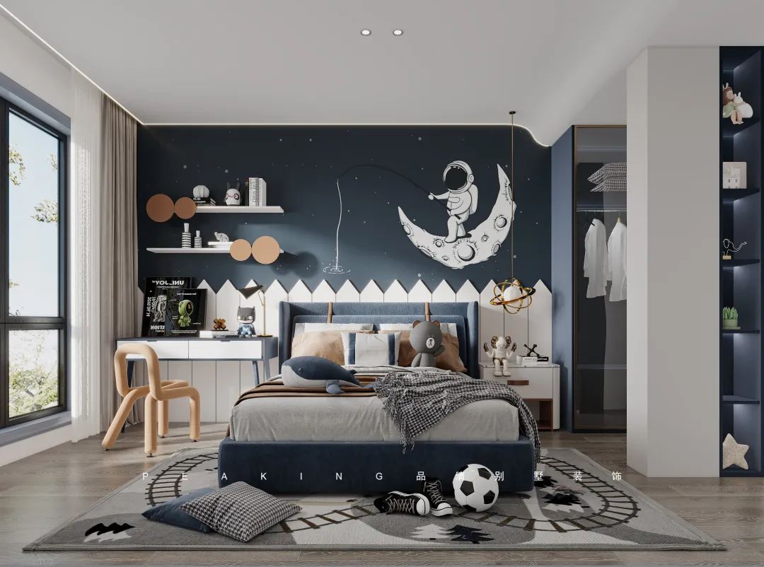 别墅装修 · 290㎡美式轻奢风格案例赏析-11