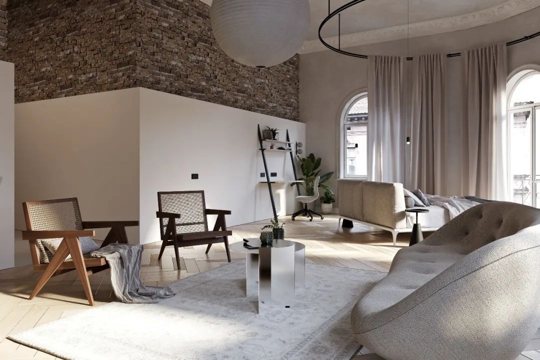 川谷堂 87㎡复古现代公寓丨Vasyuk Vladimi,Kate Raspopina-27