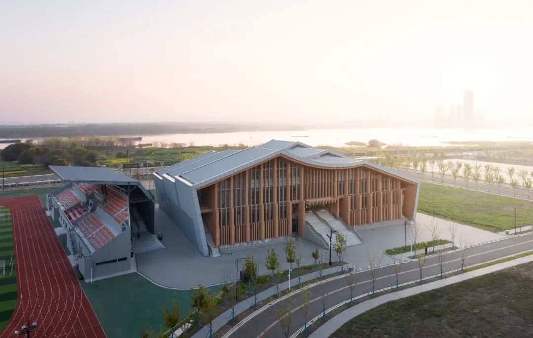 江南大学宜兴研究生院体育馆丨中国江苏丨华南理工大学建筑设计研究院有限公司-5