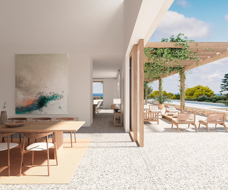 18 位建筑大师的伊维萨岛私人别墅设计,自然融入奢华-106