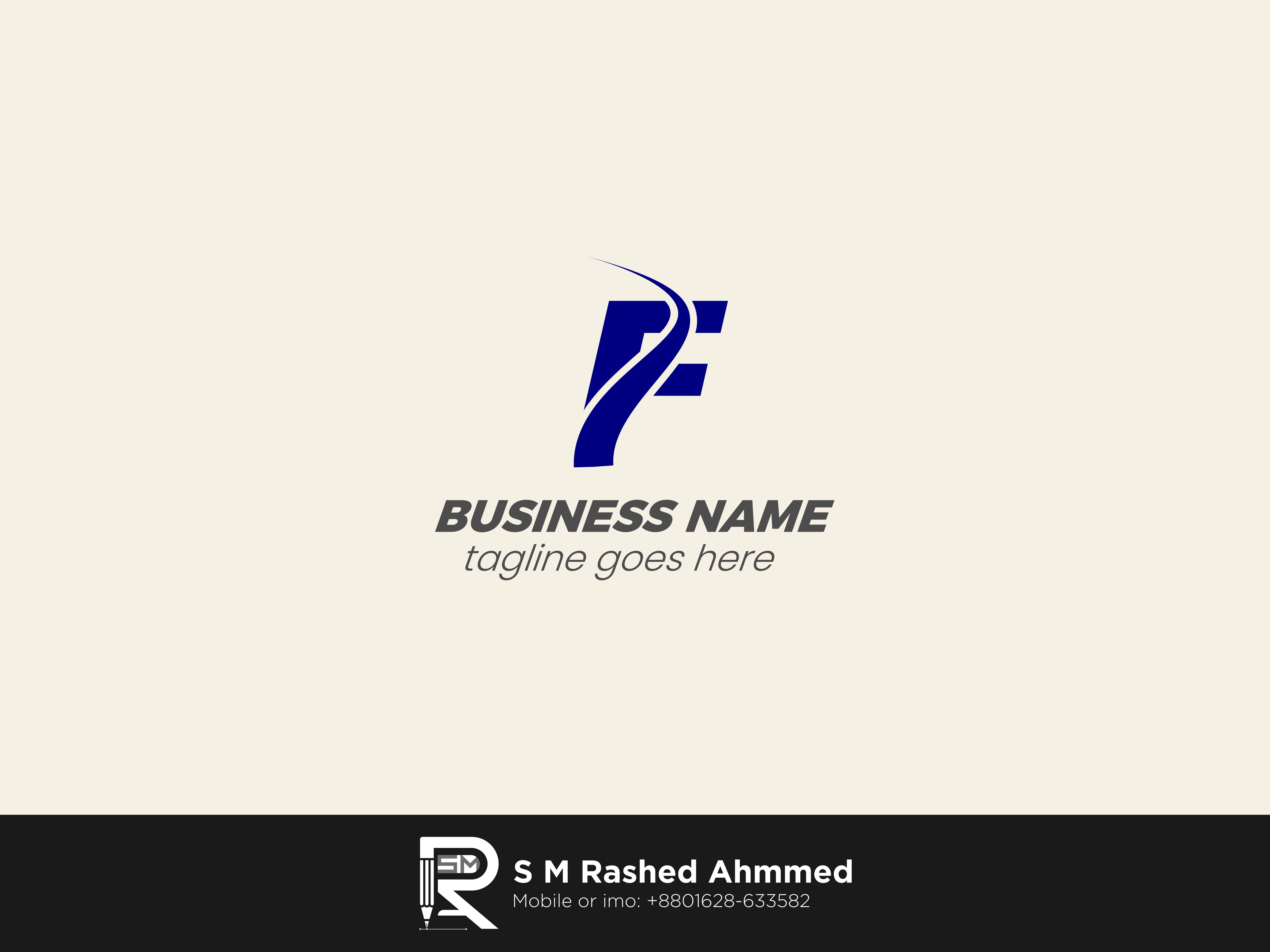 AZ 字母独特标志设计-10