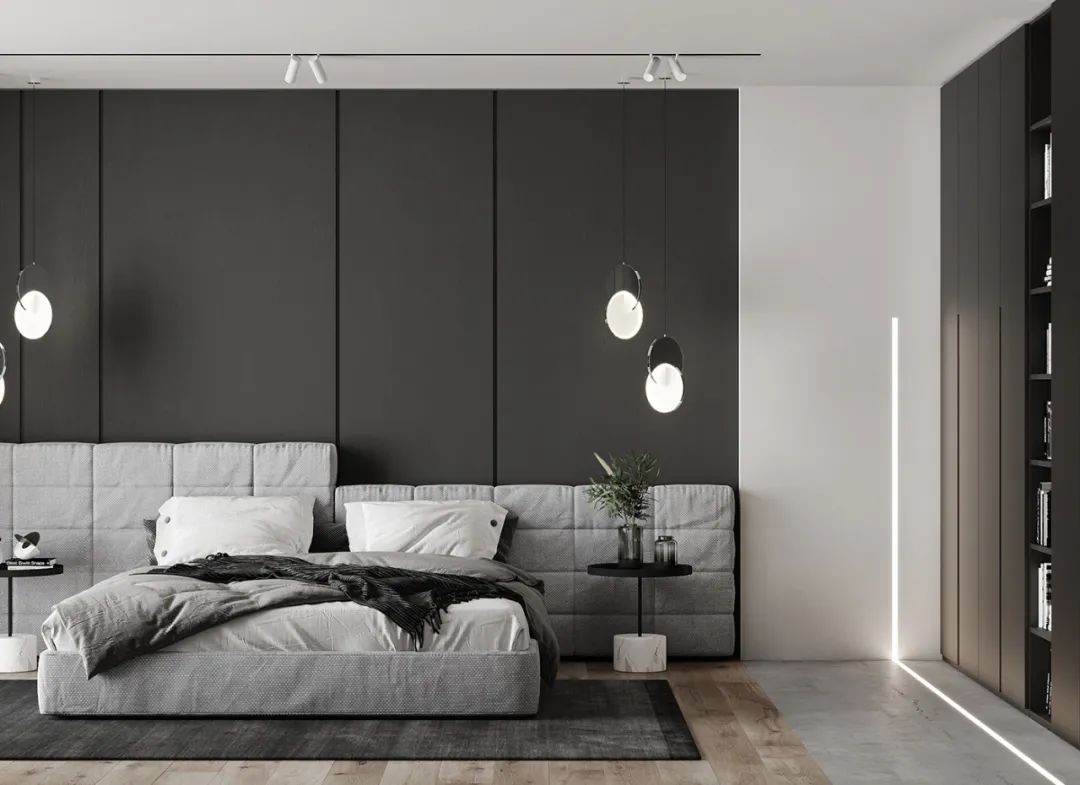 灰色简约空间,黑与白的都市艺术丨HPISD-31