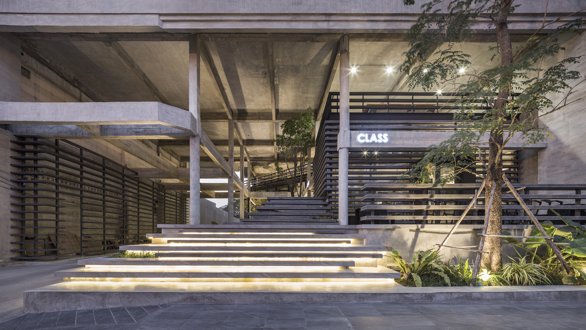 泰国废弃汽车服务中心变身高颜值设计社区-55