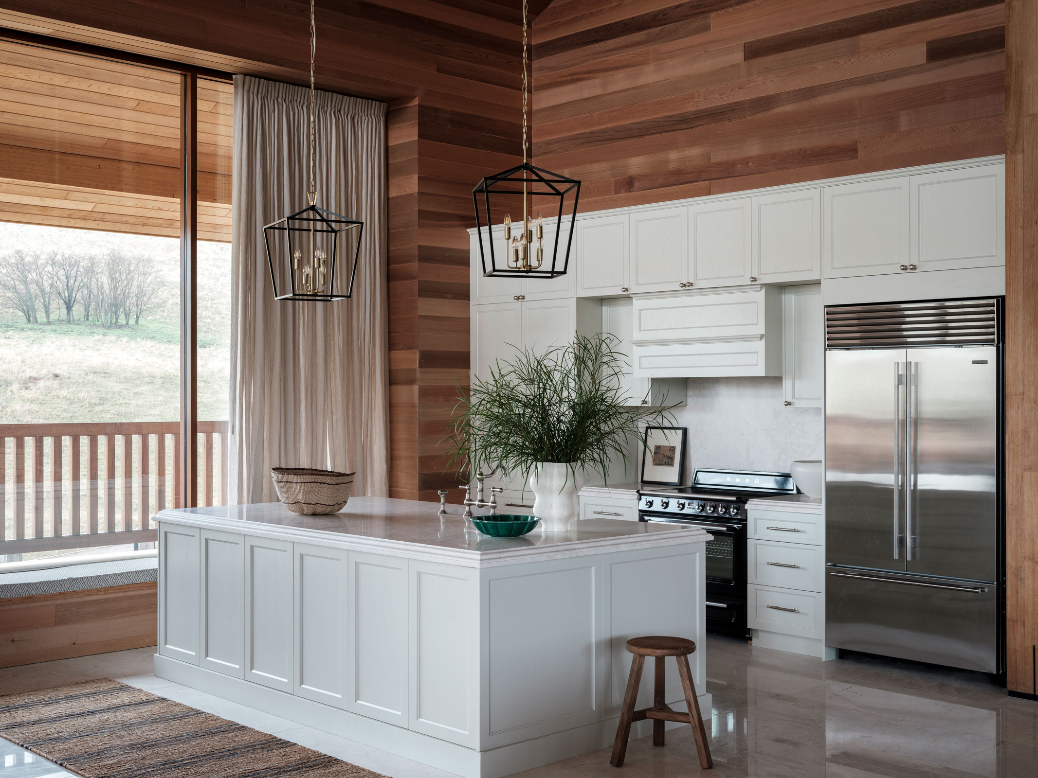 山丘景观中的豪华农舍丨澳大利亚丨Linda Habak Design-11