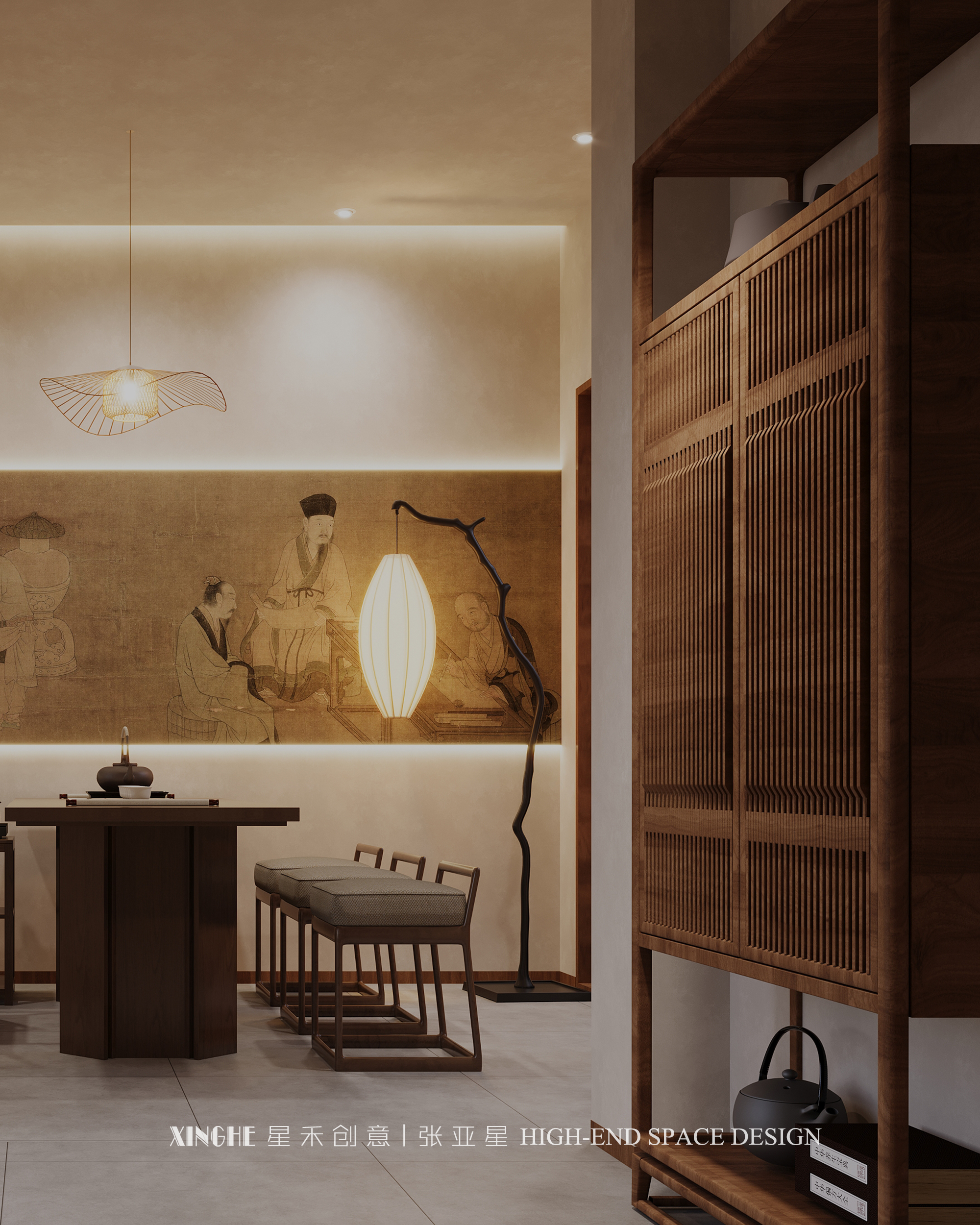 淄博宋风太极拳馆  涵虚丨中国淄博丨星禾创意空间设计-10