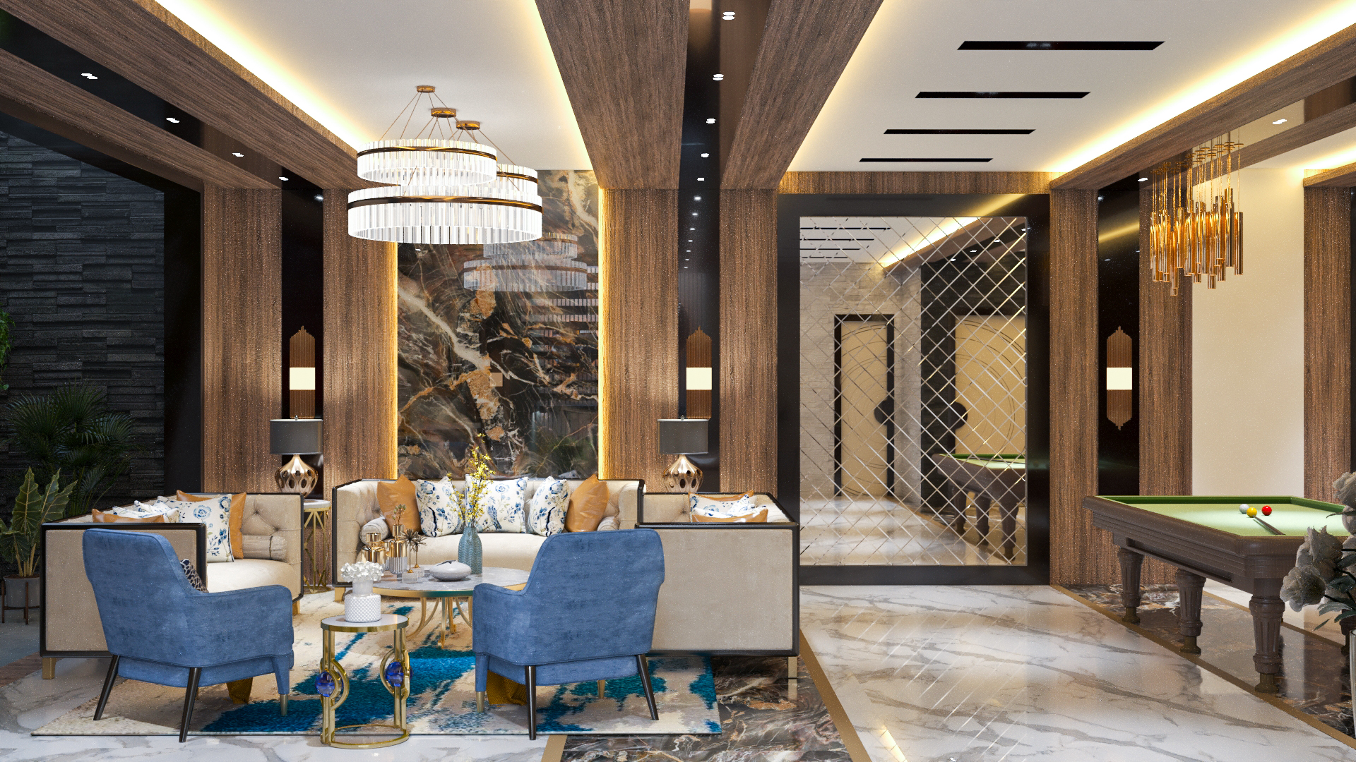 LIVIVNG AREA AND GAME AREA (DUBAI PROJECT)-0