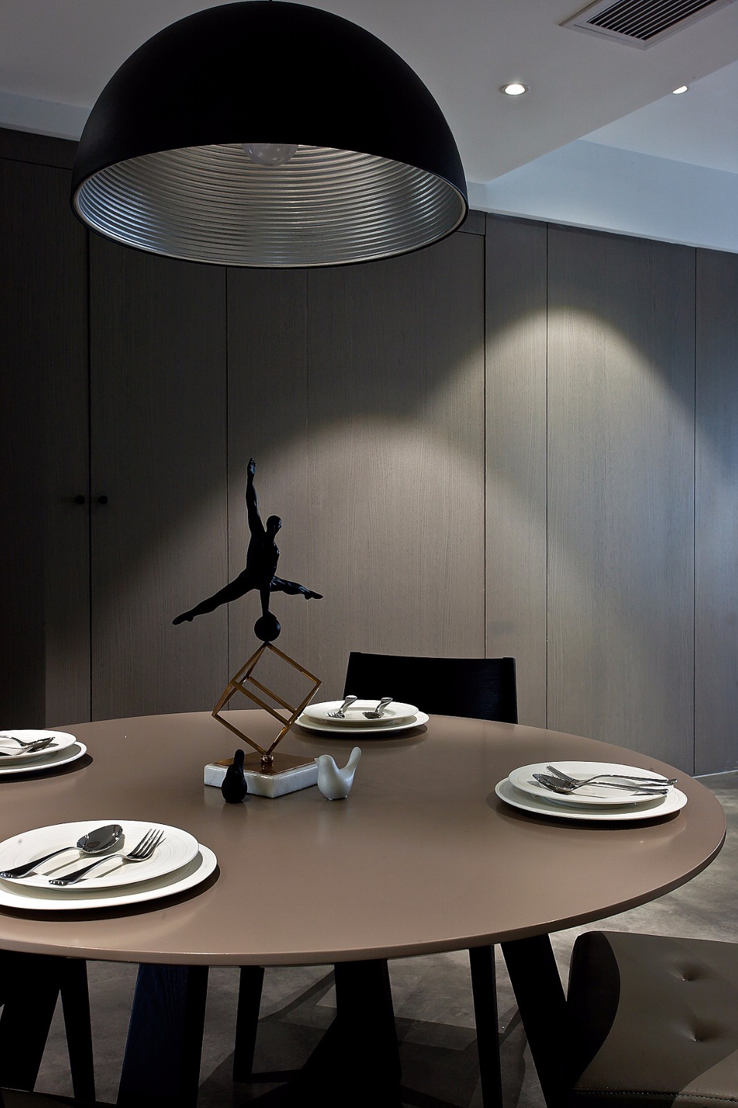 了不起的高级黑——160m²东方福邸  罗晓设计-11