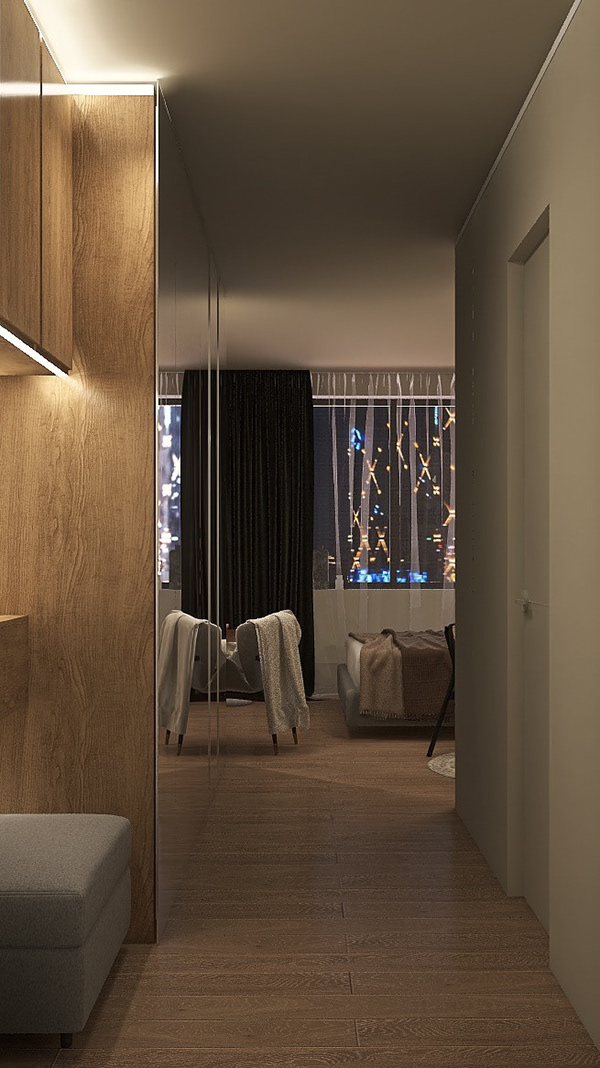 25平温馨二人“家庭小窝”室内设计-36