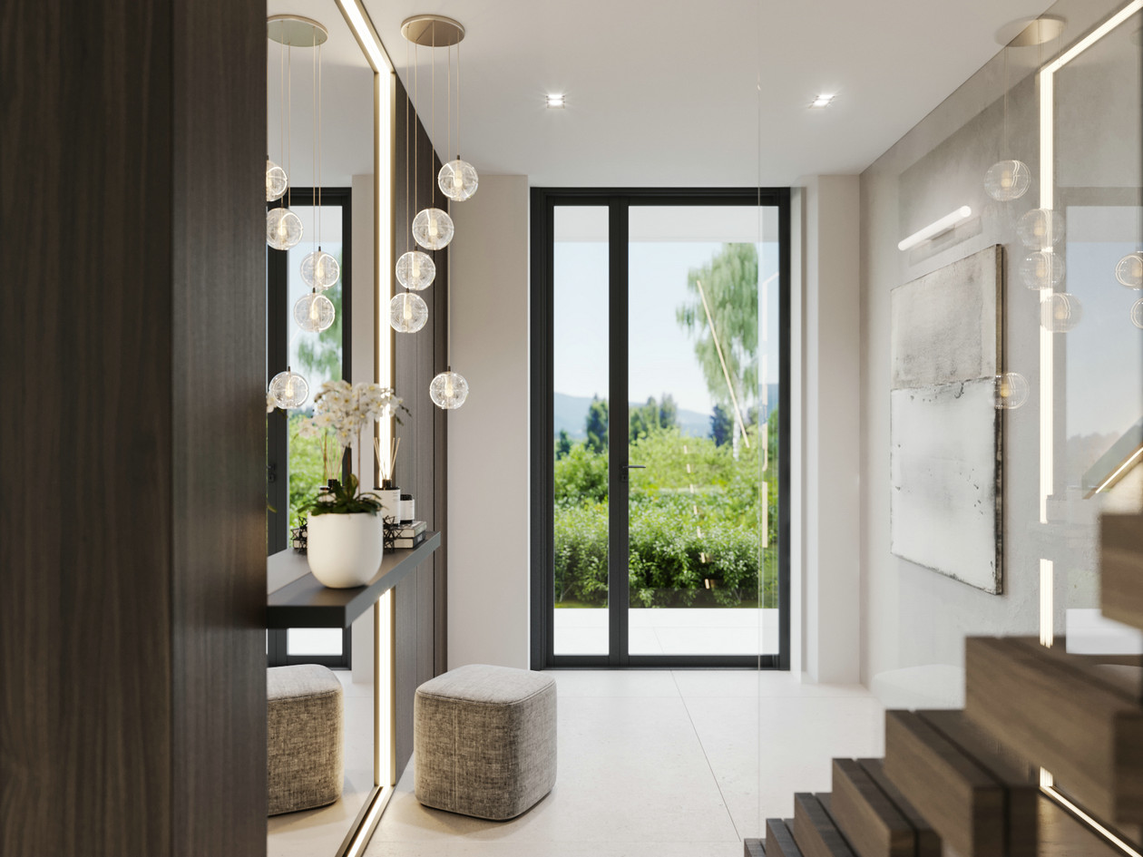 简约风大平层公寓设计-1