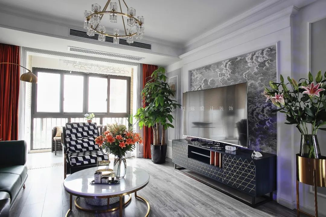 境远装饰 | 现代轻奢 90㎡二居室,演绎活力四溢的空间美学-32