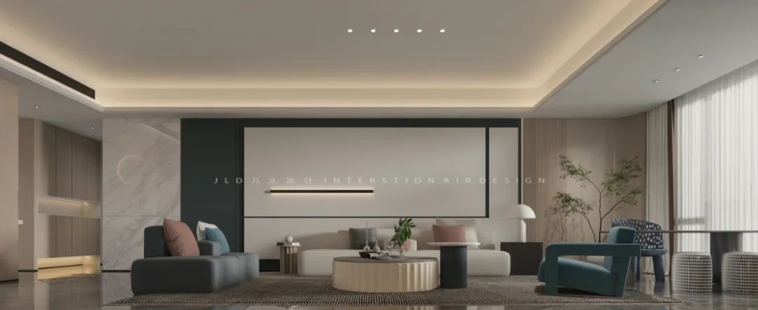 北欧风清新之作 · 福建漳州室内设计案例丨中国漳州丨JLD 设计-3