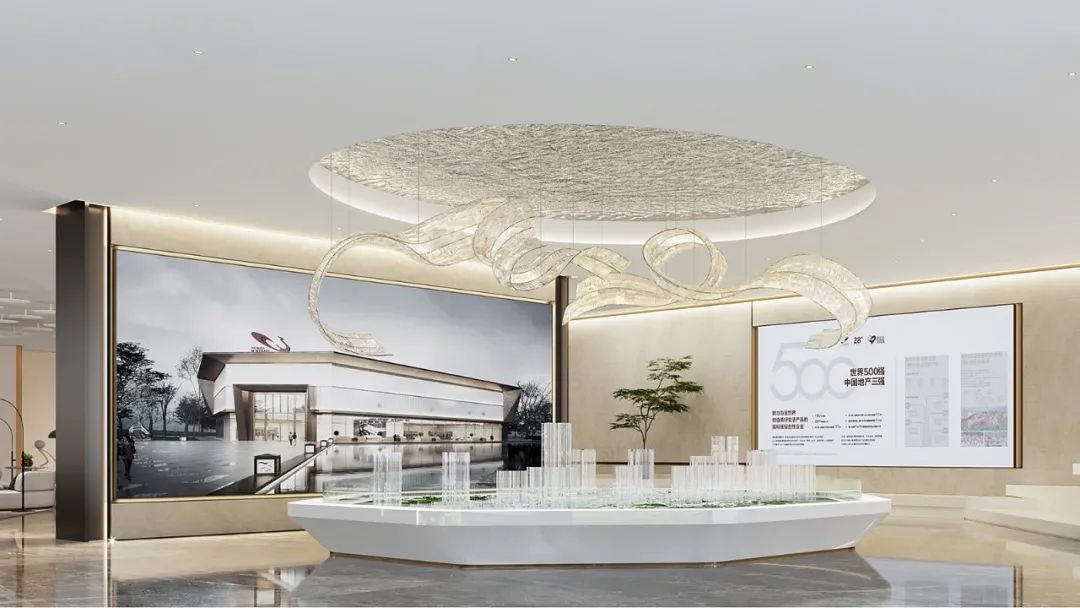 江苏盐城大丰生活美学艺术馆 | 虚实之间的蓝色梦境-67