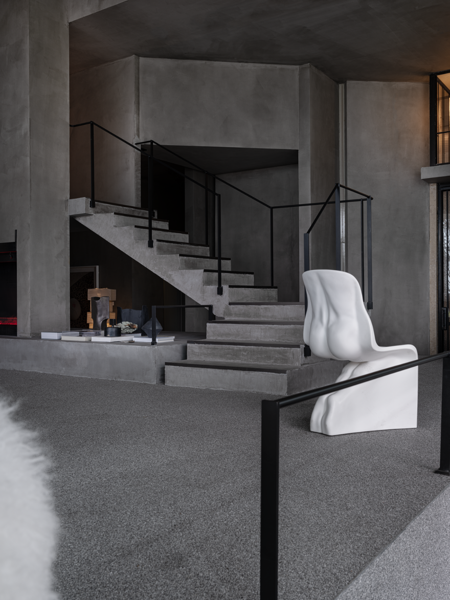 金致尚品城市会客厅丨成都润舍纳图空间设计-8