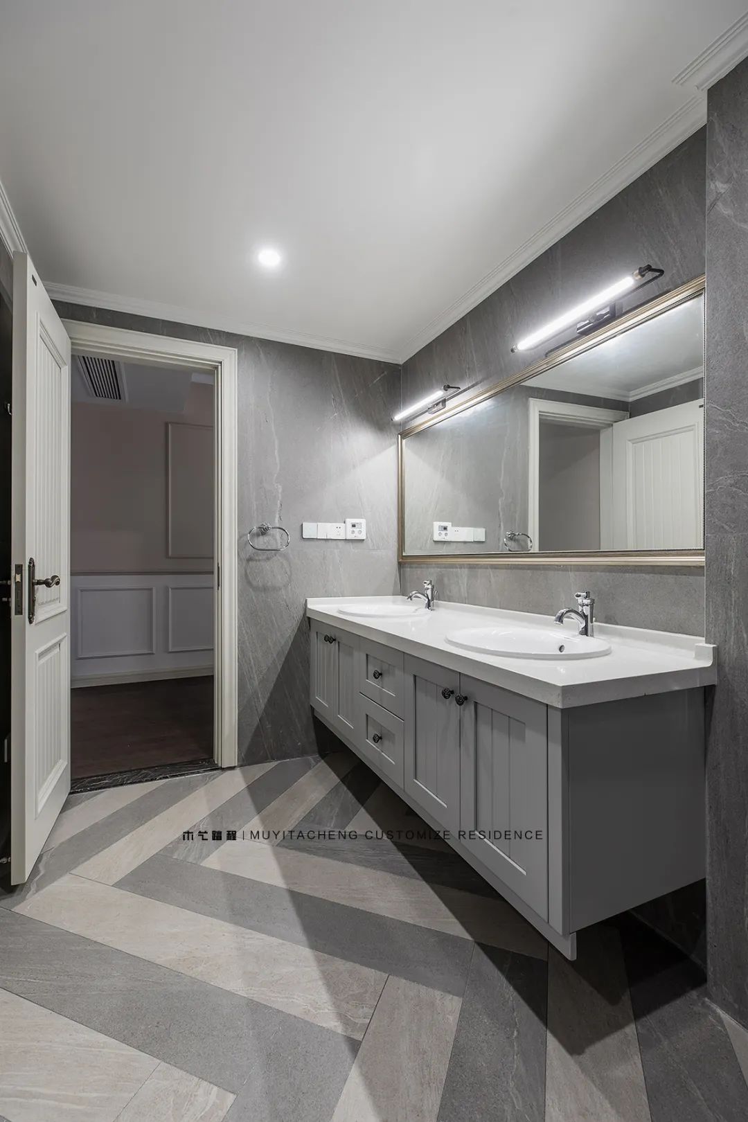 江与城·翡翠岭叠拼别墅全屋定制丨中国重庆丨木艺踏程全屋定制-67