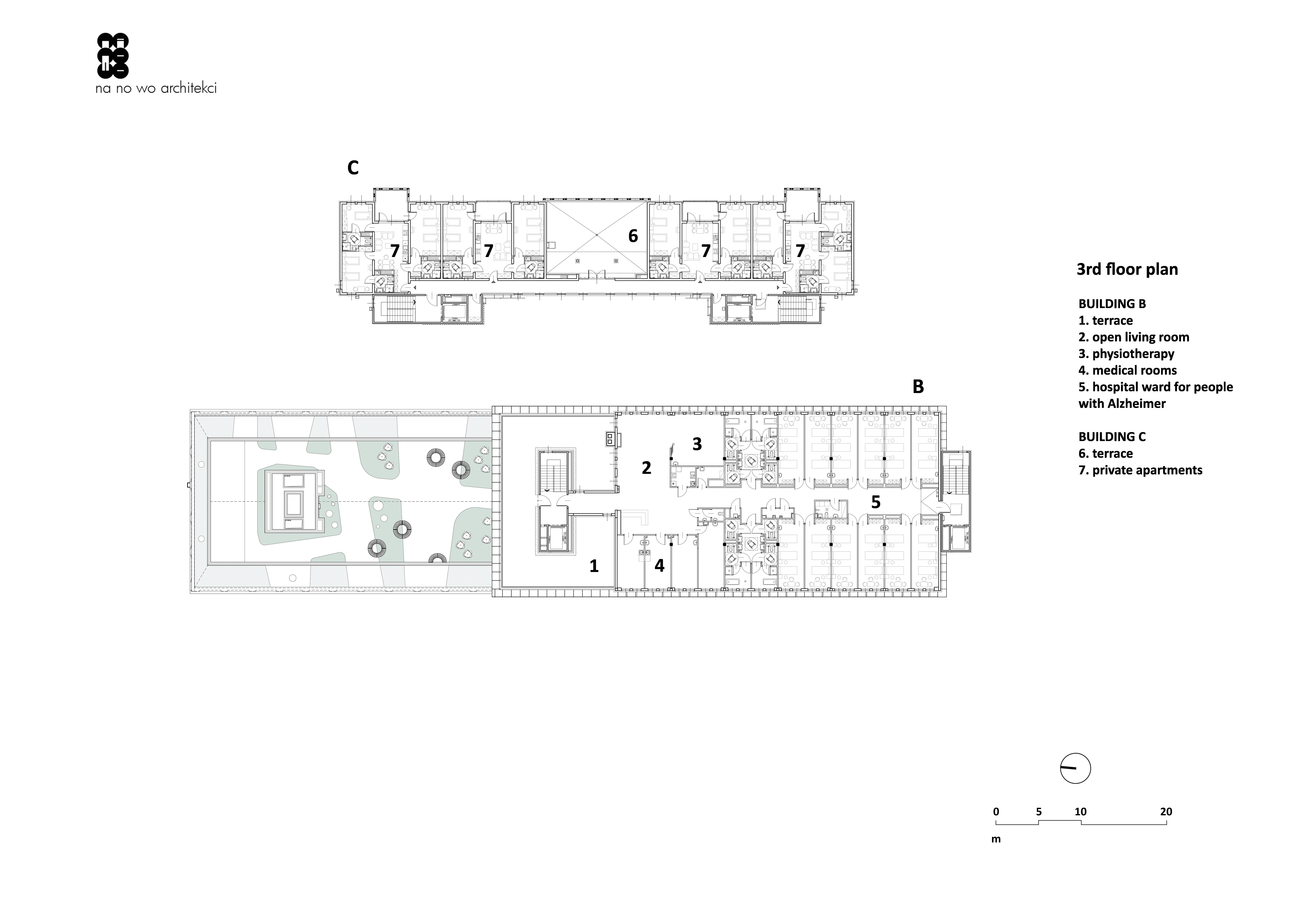 波兰老年医疗酒店综合体设计-63