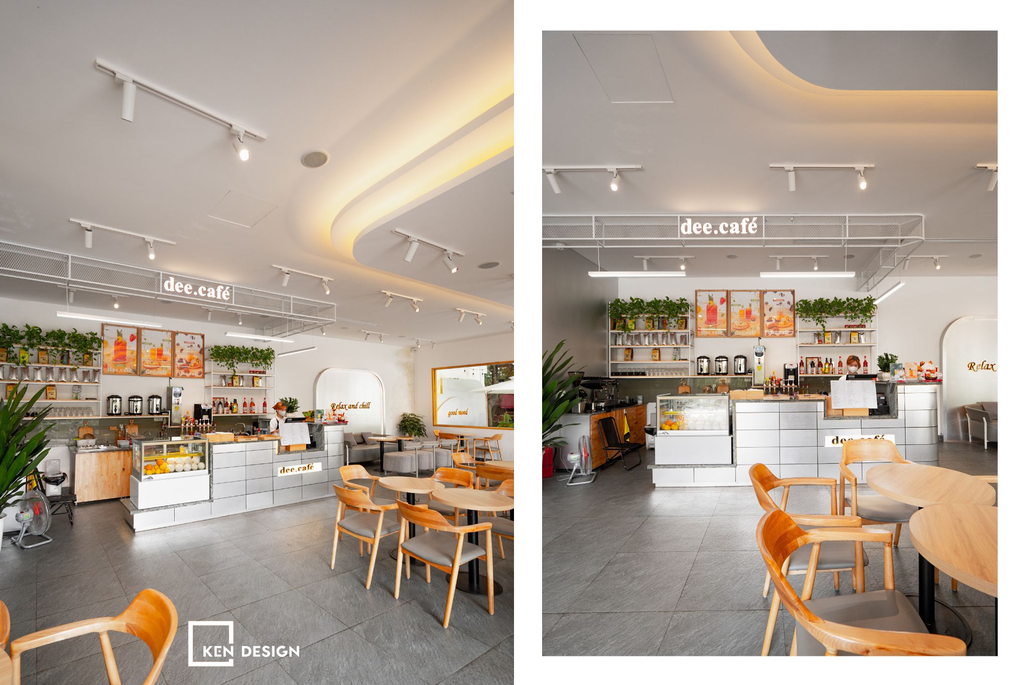 Dee Cafe装修工程丨KenDesign-35