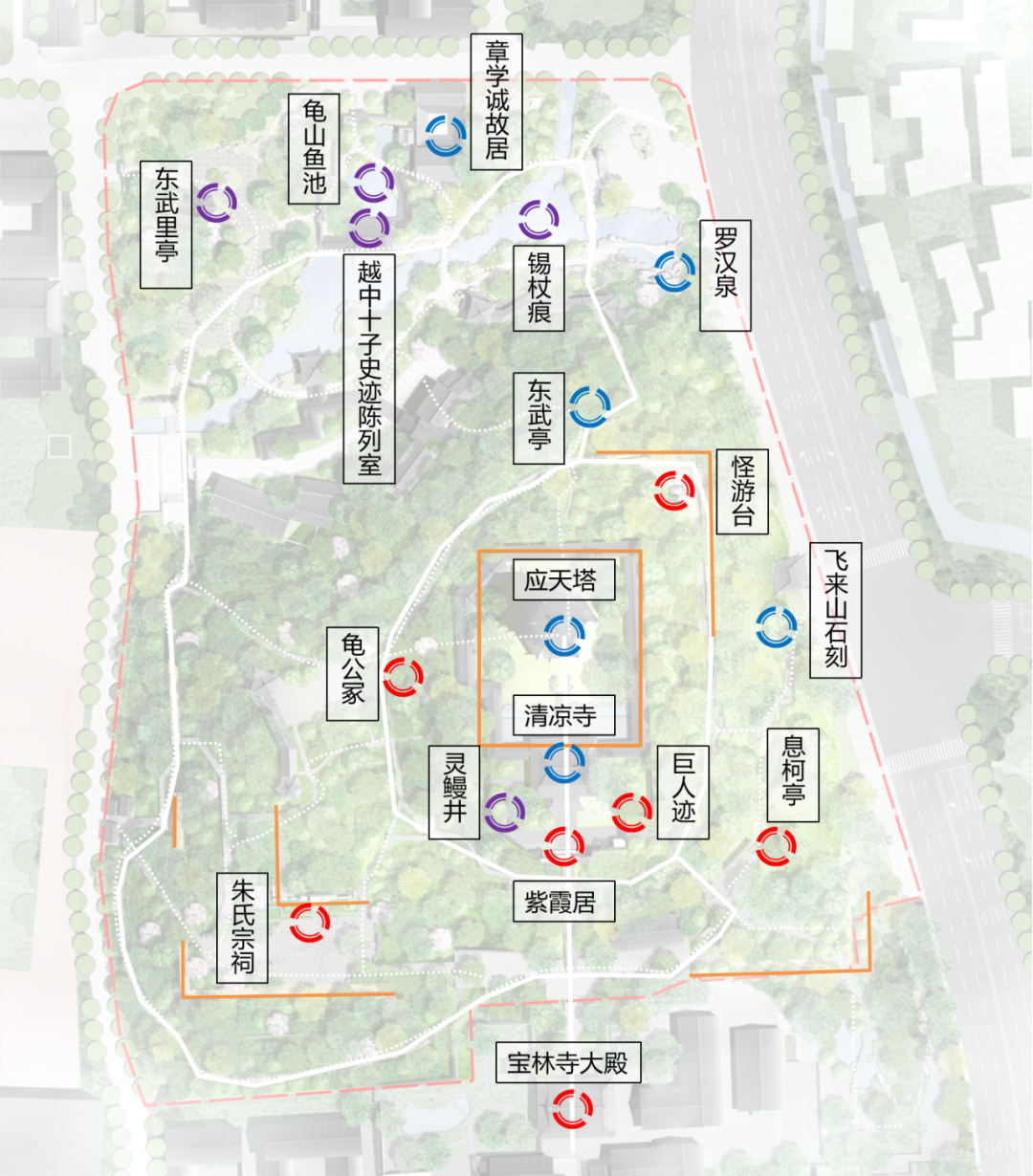 山色焕颜丨塔山公园景观亮化提升项目-32