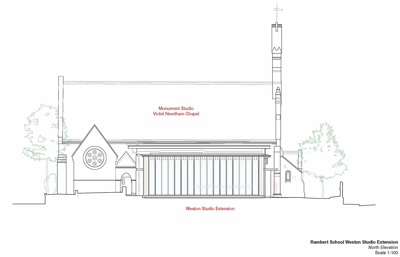 芭蕾和现代舞学校的Weston舞蹈工作室，伦敦 / MICA-37