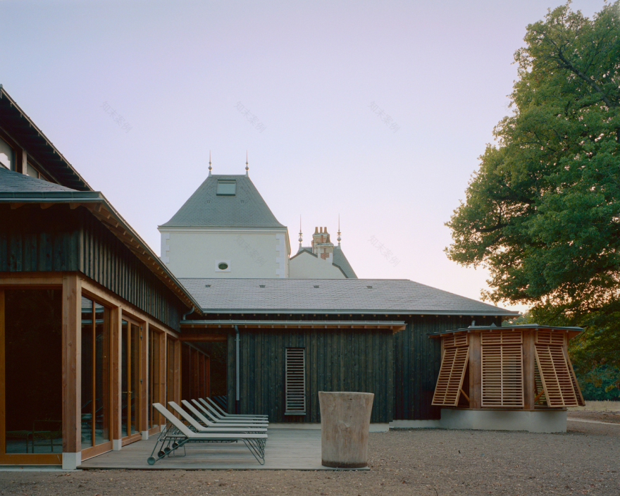 法国 Cheverny 城堡酒店扩建丨Collet Muller Architectes-17