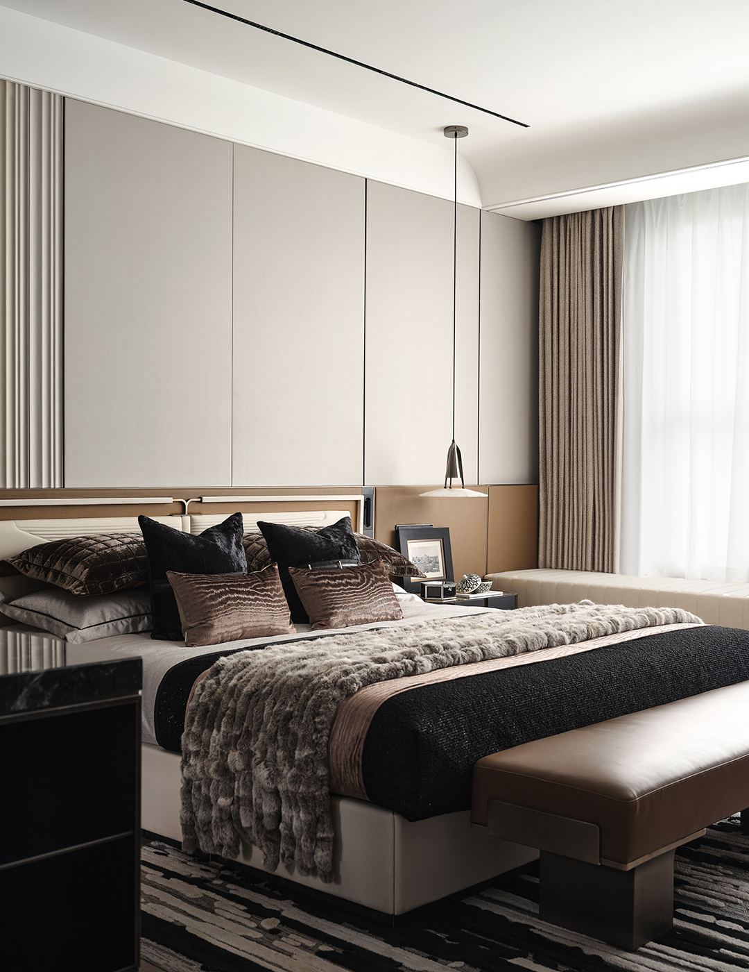 青岛半山云境 185㎡样板间丨中国青岛丨深圳共向设计,矩阵纵横-43