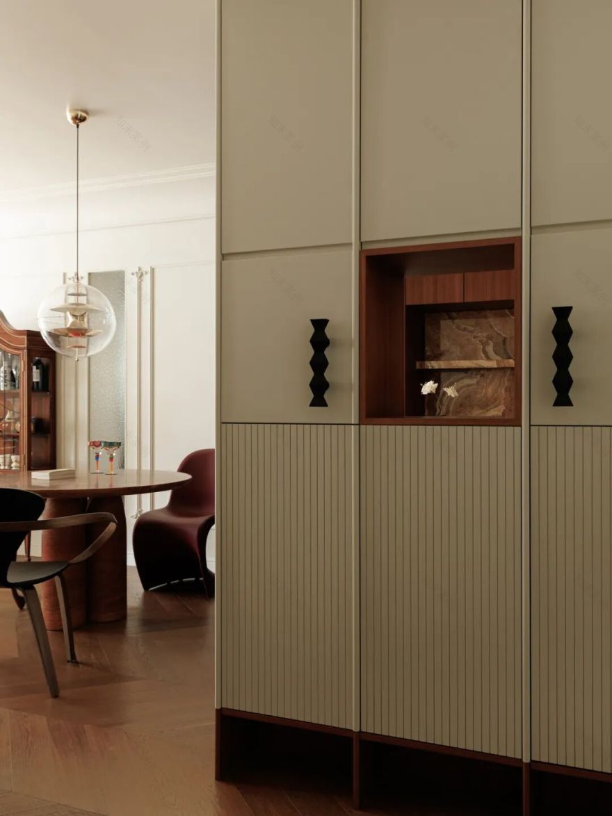 北京135㎡法式中国风:年轻人整顿老旧户型,看完极度舒适-25