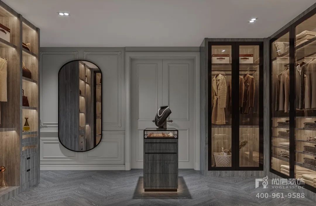 尚层装饰《回眸》 | 极致灰棕搭配,展现生活品质与个性-16