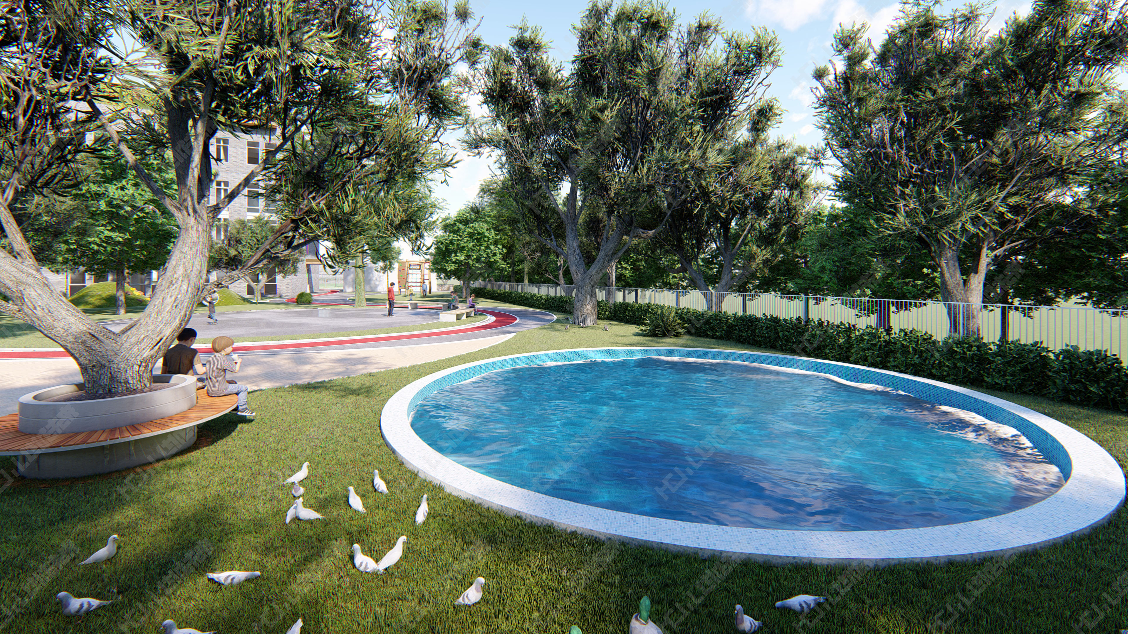 面朝大海,春暖花开——自然环抱的幼儿园设计-53