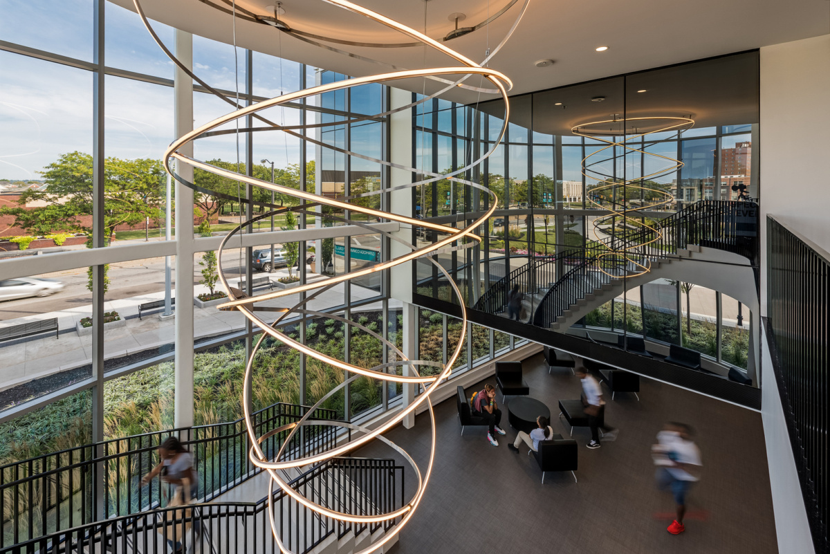 激活校园中心·Bialosky Cleveland 的 Cuyahoga 社区学院案例-10