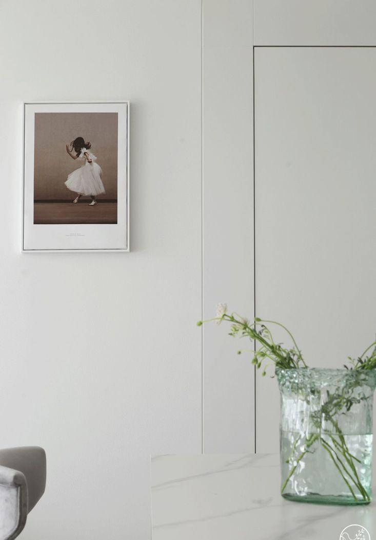 清羽设计丨平层丨来康康单身建筑师小姐姐的家-22