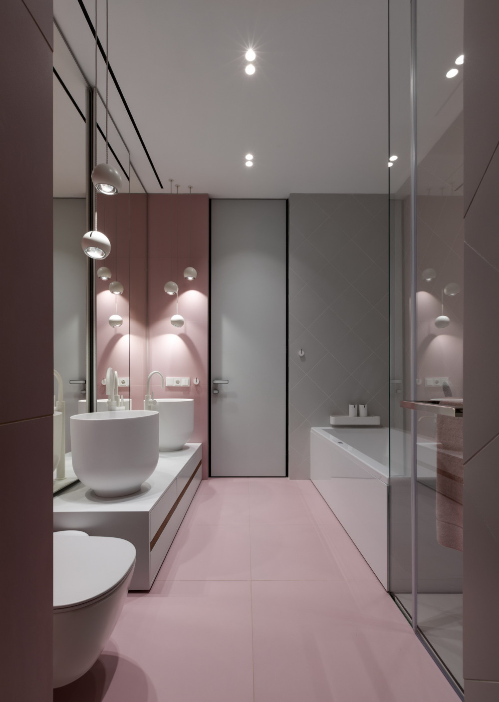 现代家庭公寓的多彩室内设计风格 Deep Chord interior / YODEZEEN Architects-12