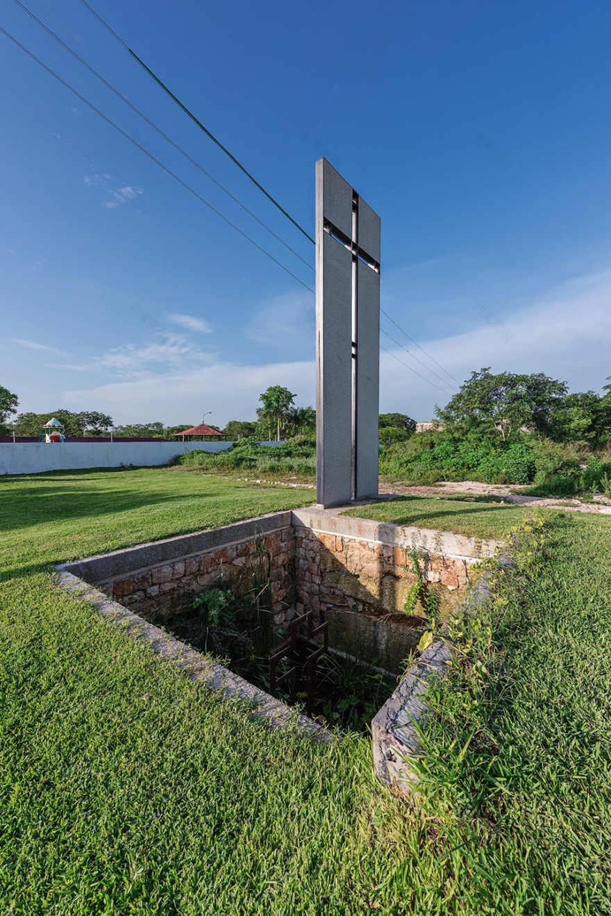 大地礼拜堂,墨西哥 / Cabrera Arqs-23