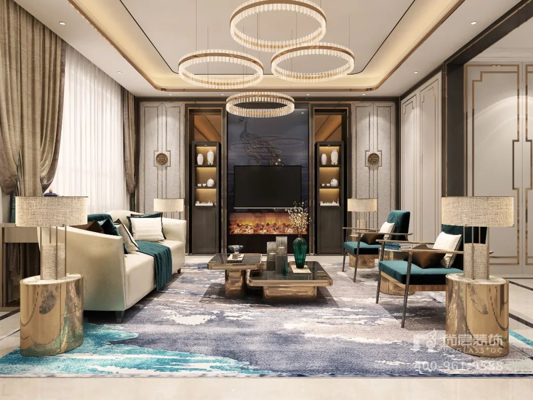 尚层装饰 | 新中式风格演绎“青出于蓝而胜于蓝”-16